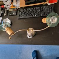 Deckenlampe Metall/Buche 45 cm lang, gebraucht o Wandsbek - Hamburg Rahlstedt Vorschau