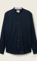 Tom Tailor Leinen Hemd kragenlos dunkelblau, Gr. 3XL, neu Wuppertal - Barmen Vorschau