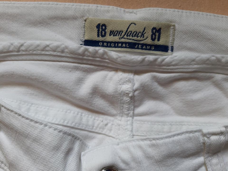 Weiße Jeans der Marke van Laack in Gr. 31 in Witten