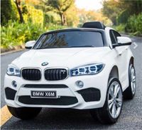 Kinderauto elektronisch BMW X6M weiß Niedersachsen - Hemslingen Vorschau