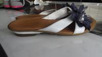 Zehentrenner - Sandalen Rieker   Weiß   Gr. 37 Rheinland-Pfalz - Mackenbach Vorschau