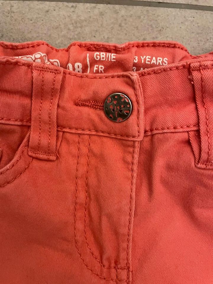 Lupilu Jeans apricot lachsfarben korallenrot Gr. 98 in Weingarten