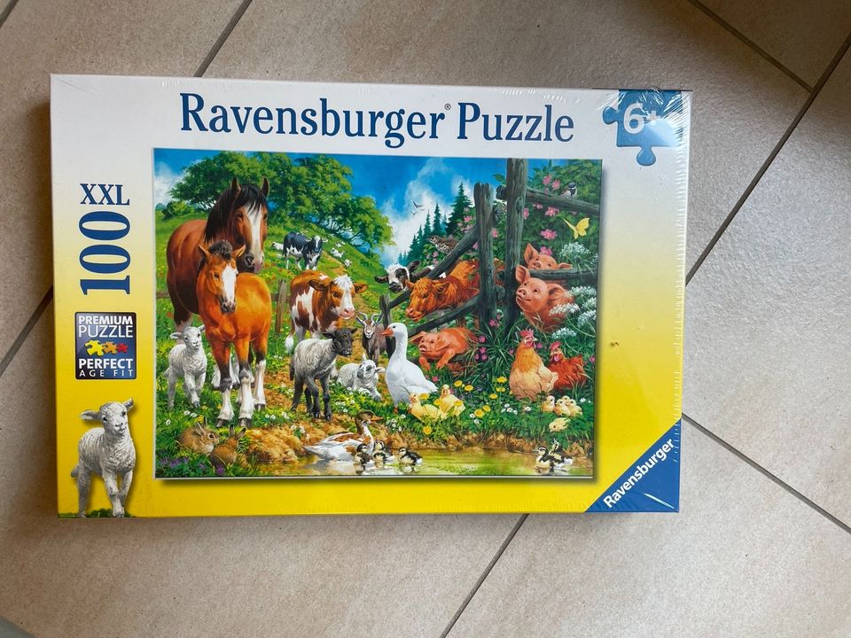 Neues Tiere Puzzle Ravensburger 100 Teile in Dinkelsbuehl