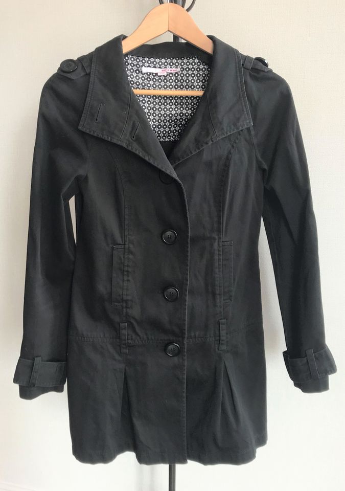 Jacke, Damen, schwarz, leicht tailliert, Tally Weijl, Gr. 36 (S) in Lathen