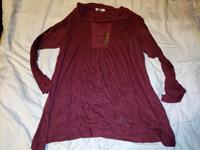 Langarm Shirt Tunika Oberteil Kleid Gr. 48/50 Sachsen - Adorf-Vogtland Vorschau