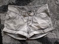 Kurze Jeanshose Hotpants grau Gr 36 crasyworld Hessen - Neu-Eichenberg Vorschau