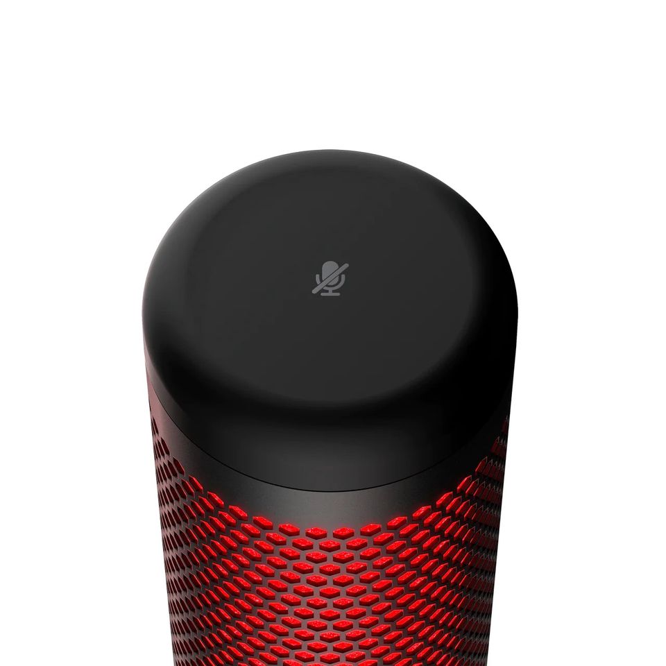 HyperX QuadCast – USB-Mikrofon – rote Beleuchtung - Neuwertig in Jessen (Elster)