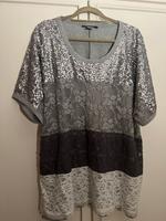 Elegant-sportlich Shirt m. Pailetten Sara Lindholm Bayern - Königsbrunn Vorschau
