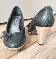 Elegante Bugatti Pumps in Schwarz Größe 36 - 8cm Absatz Wuppertal - Vohwinkel Vorschau