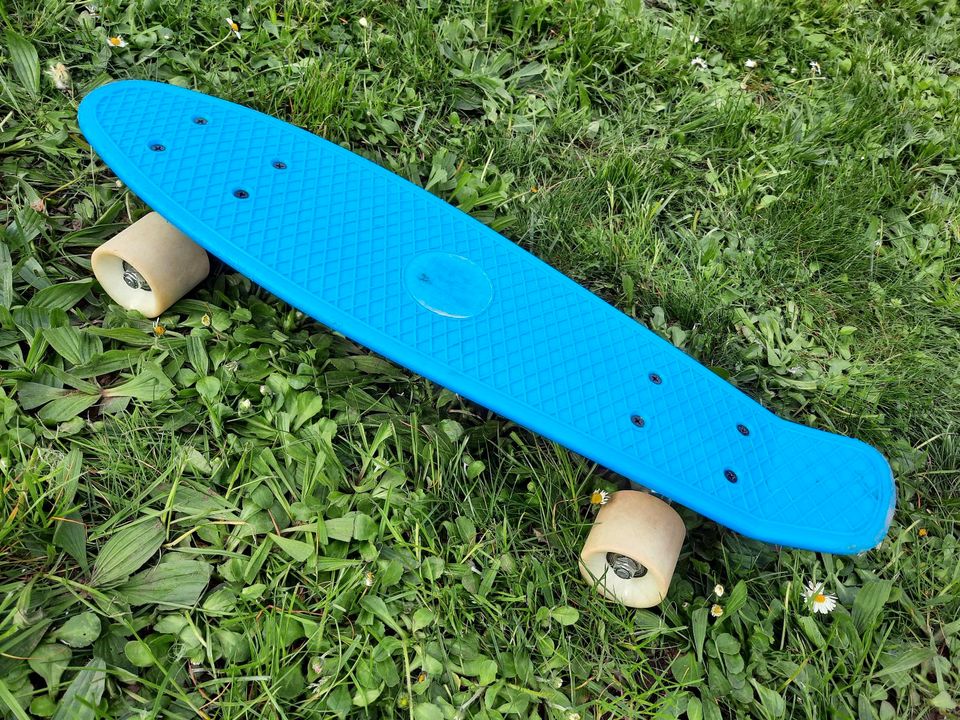 Skateboard, Mini-Skateboard, Pennyboard blau in Dillingen (Saar)