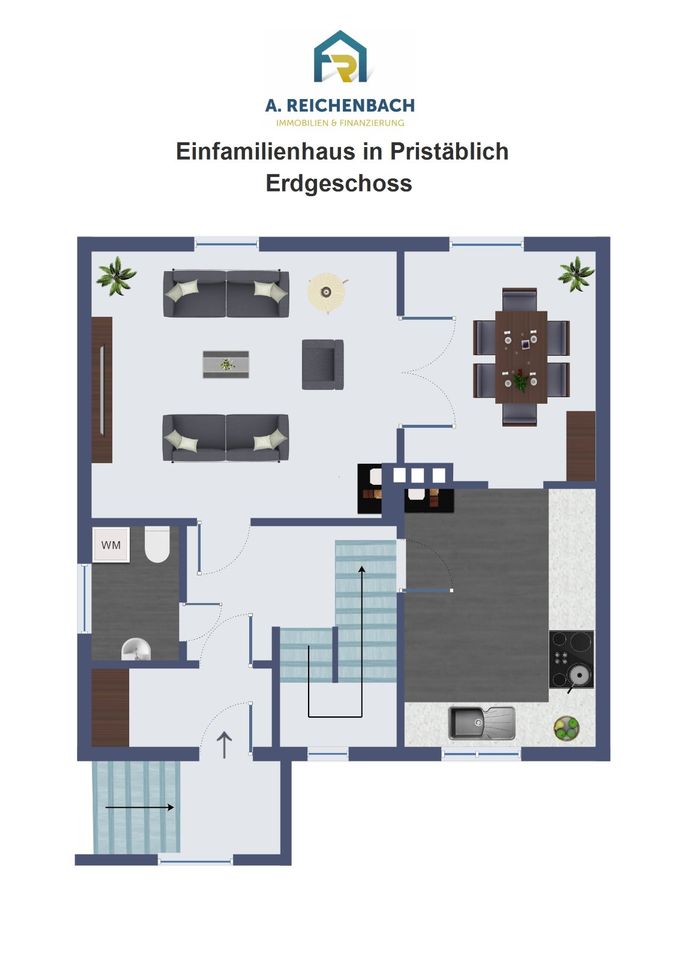 Wohnhaus mit Garten in Pristäblich zu verkaufen! Ab mtl. 471,04 EUR Rate! in Laußig