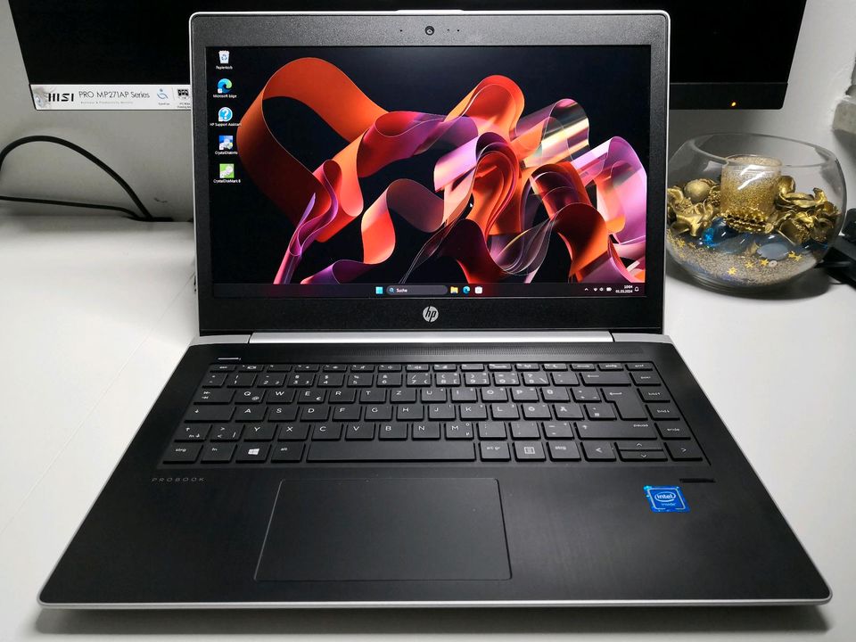 Notebook HP Probook MT21 / 2xSSD Festplatten / 14 Zoll FHD IPS / 8GB DDR4 Dual-Channel / Celeron Dual-Core Prozessor / Akku sehr gut in Regensburg