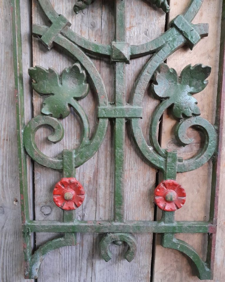 Art Nouveau alte gusseisen Türgitter Fenstergitter Sicherheit in Brüggen