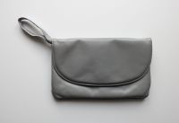 Damen Handtasche Clutch Kunstleder grau Brandenburg - Putlitz Vorschau