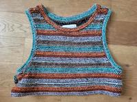 Kurzes Boho-Oberteil, Bunt-gestreift, Zara,  Gr. 164/ XS-S Brandenburg - Eberswalde Vorschau