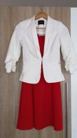 Rotes Kleid mit weißem Blazer Sachsen-Anhalt - Stendal Vorschau