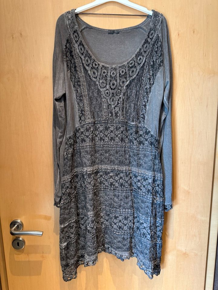 Tredy Kleid Tunika Braun Spitze 40 NEU in Minden