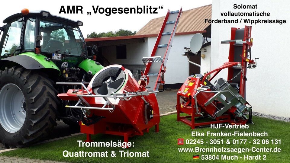 AMR Vogesenblitz Quatromat SAT 4/700/52 - Farm & Forst Maschinenhandel  GmbH. u. CoKG 