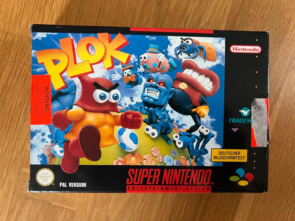 Super Nintendo SNES Plok CIB in Berlin