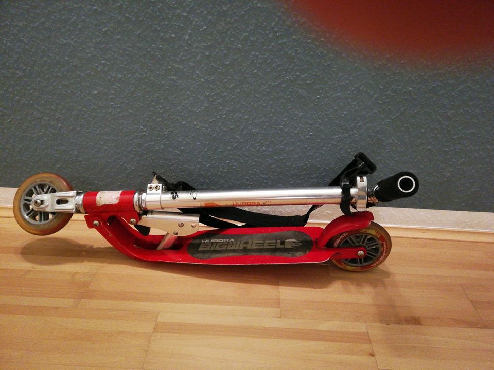 Hudora Bigwheel Scooter, rot in Leverkusen