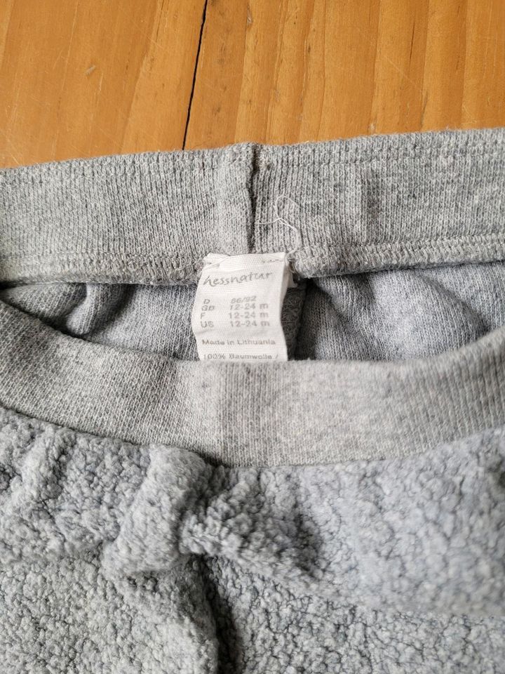 Hessnatur Fleece Hose Gr.86/92, öko kbA Hess Natur Fleesehose in Saarbrücken