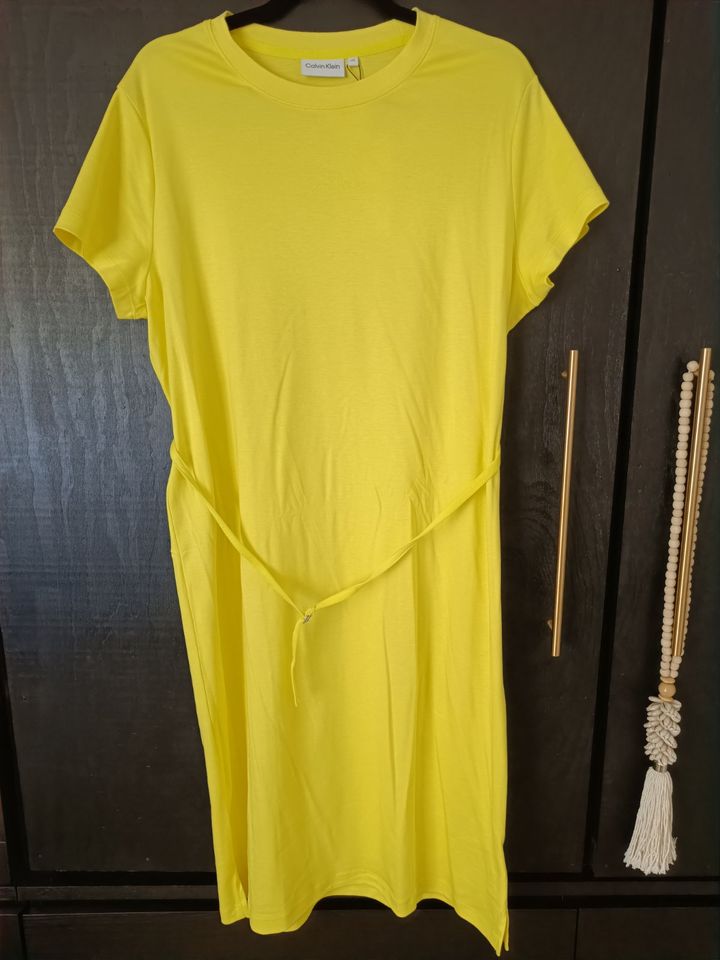 Longshirt, Sommerkleid, Shirtkleid, Calvin Klein, gelb, XXL, NEU in Oldenburg