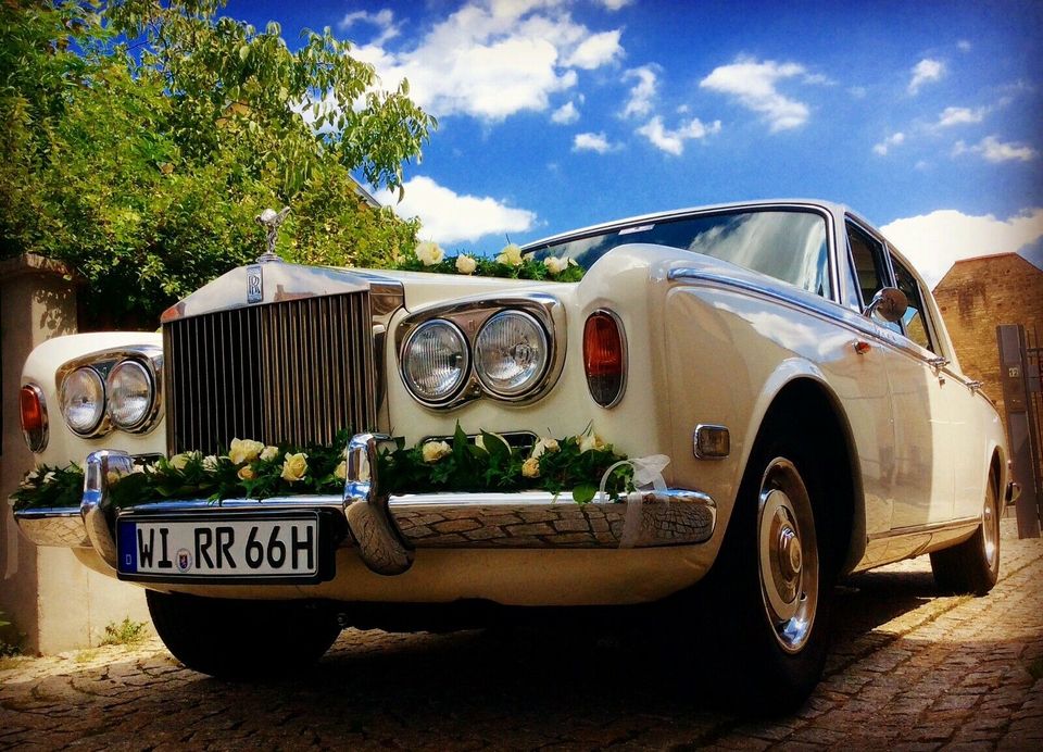 Rolls Royce / Oldtimer als Hochzeitsauto mit Chauffeur mieten in Wiesbaden