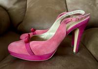 Pumps Peter Kaiser High Heels pink Wildleder Saarland - Oberthal Vorschau