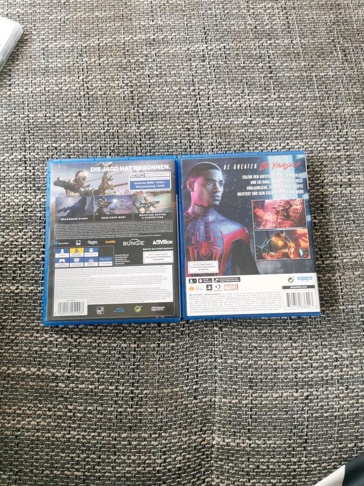 Ps5/Ps4 Spiele Spider Man / Destiny 2 in Detmold