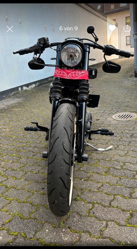 Harley 883 in Nürnberg (Mittelfr)