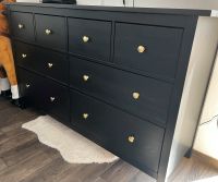 HEMNES Kommode mit 8 Schubladen, schwarzbraun lasiert, 160x95 cm Mecklenburg-Vorpommern - Stralsund Vorschau