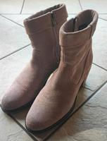 Tamaris Stiefeletten Wildleder rosa Gr. 39 Bochum - Bochum-Ost Vorschau