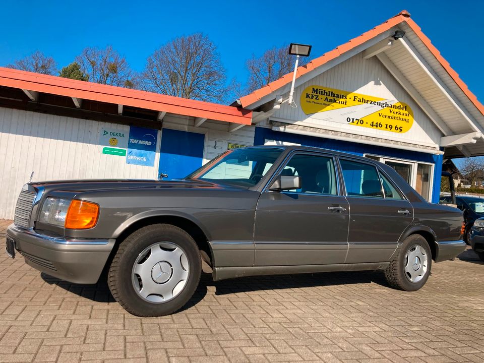 Mercedes-Benz 300 SE Automatik, 2. Hd, Bj. 1985, el. SSD, TÜV neu in Gieboldehausen