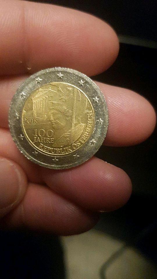 2 Euro Österreich in Nürnberg (Mittelfr)
