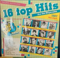 LP 16 Top Hits - aus den Hitparaden 1987 März/April Hessen - Reinheim Vorschau