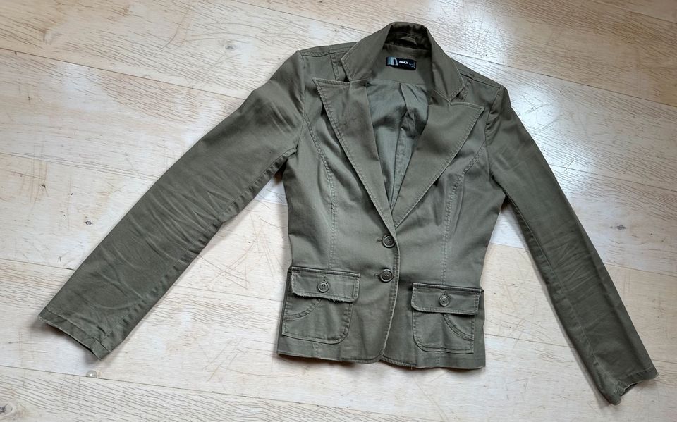 ONLY Jackenblazer Blazer Khaki Gr 34 in Diez