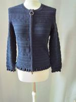 Strickjacke Hugo Boss Gr. 36/38 blau mit Reißverschluß Süd - Niederrad Vorschau
