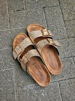 Tamaris Bio-Pantolette in Rose Gold STR mit Schnalle Nordrhein-Westfalen - Iserlohn Vorschau