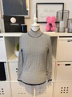 ❣️ toller Ripp Pullover von Gerry Weber in schwarz / weiß 38 Bayern - Würzburg Vorschau