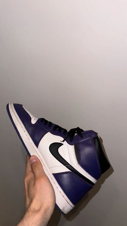 Jordan 1 Court Purple EU43 in Adelsdorf