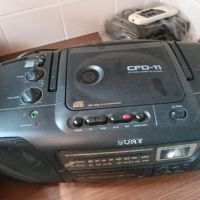 Sony CFD - 11 FM Radio CD Kassettenrecorder Boombox Bayern - Burgthann  Vorschau