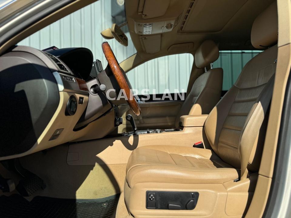 Volkswagen Touareg 3.0 V6 TDI 2.HAND+NAVI+LEDER+XENON+R.KAM in Worms