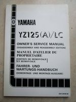 Yamaha,YZ125A ,Wartungsanleitung,Motocross,Rep.Buch,Werkstattbuch Baden-Württemberg - Ettenheim Vorschau