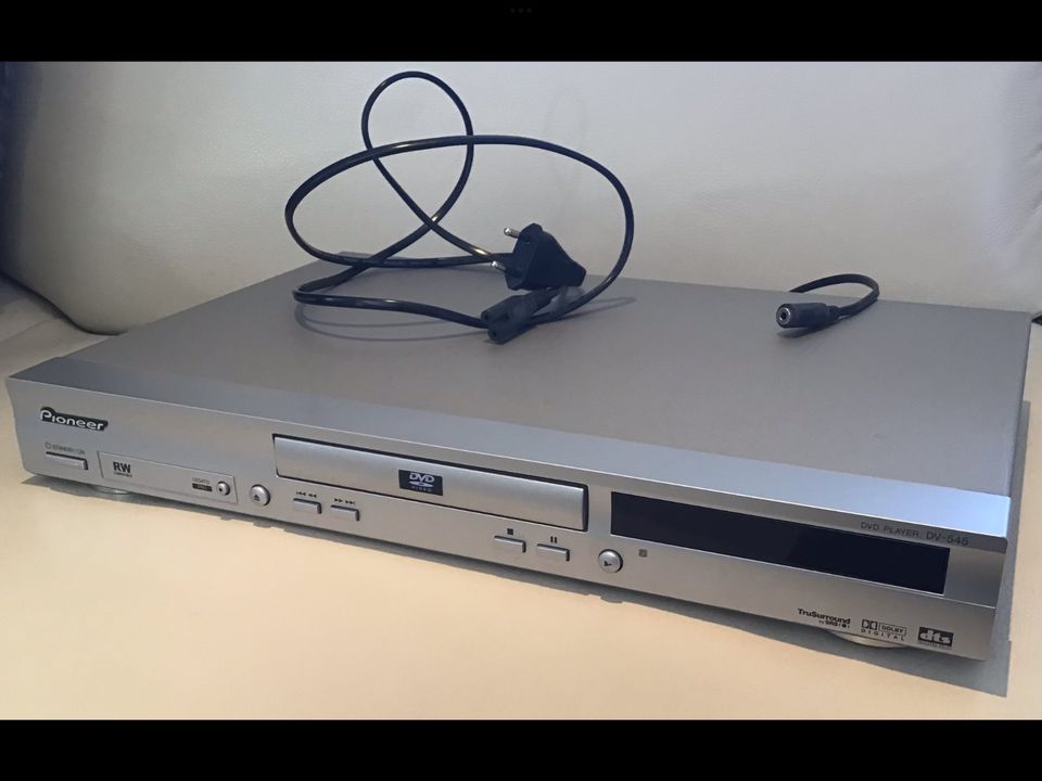 Pioneer DVD Player 545 Kopfhörer Kabel Fernbedienung Film Musik in Hersbruck