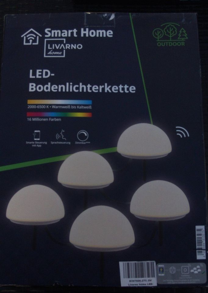 LIVARNO home LED Bodenlichterkette 5er Zigbee Kugel o. Halbkugel in Sachsen  - Bad Gottleuba-Berggießhübel | eBay Kleinanzeigen ist jetzt Kleinanzeigen
