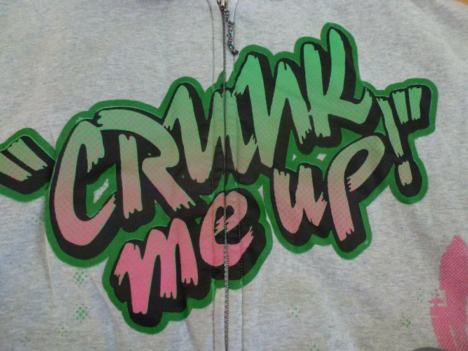 Crunk Wear Hip Hop Kapuzenpullover  Zip Hoodie in Nürnberg (Mittelfr)