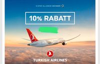 TURKISCH Airlines 10% (kein mind.) - Gutscheine für 2024 Bayern - Augsburg Vorschau