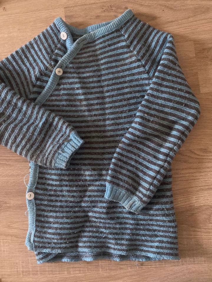 Reiff Schurwolle Schlüttli 98/104 Strickjacke in Honigsee