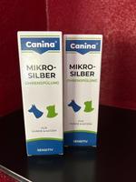 Canina Mikrosilber Ohrenspülung f. Hunde und Katzen 2 x NEU OVP Bayern - Altdorf bei Nürnberg Vorschau