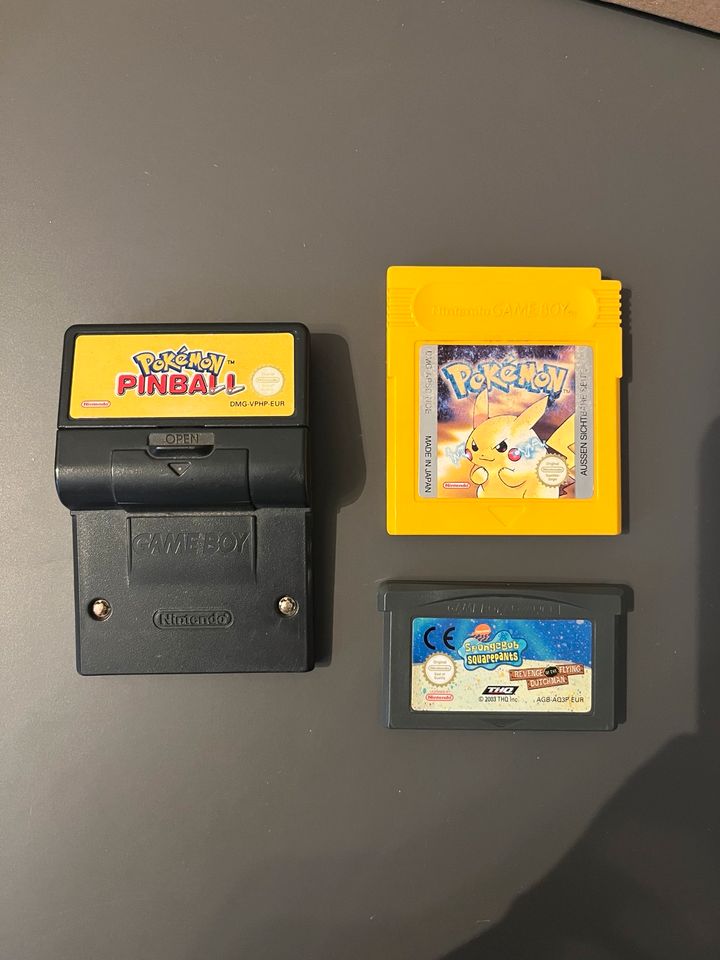 Game Boy Advance SP | Gameboy Konsole | 4x Spiele (u.a. Pokémon) in Dortmund